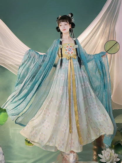 Lin'an Yao 临安遥 - Tang Dynasty Style Hanfu Dress Heziqun