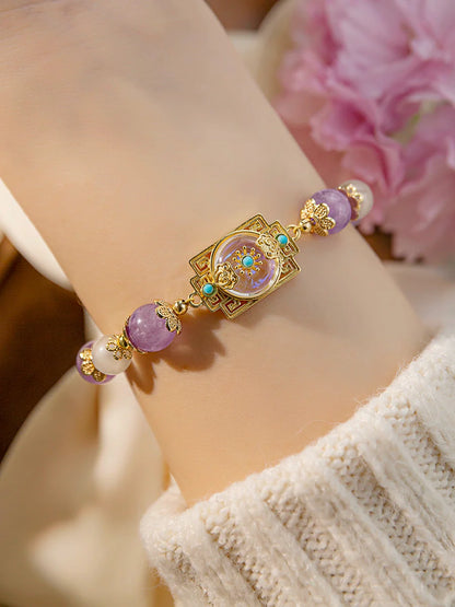Chinese Palace Amethyst Bracelet