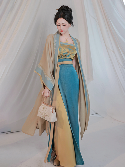 Gold Glaze 千金釉 - New Chinese Style Song Dynasty Hanfu (Preorder)