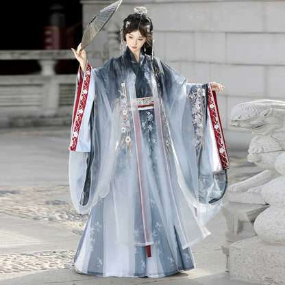 Dream Walking 踏梦行 - Wei Jin Chivalry Style Qiyao Ruqun (Preorder)