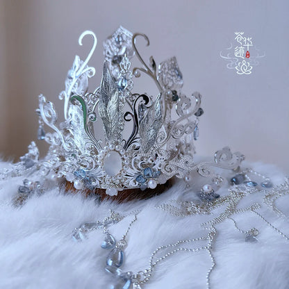 Mirror Fairy - Unisex Hanfu Hair Crown (Preorder)