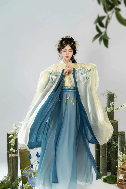 Merrine - Wei Jin Style Cross Cross Qiyao Ruqun