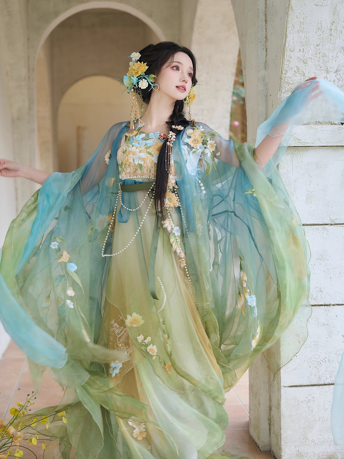 Mint Garden 小花园 - Fairy Spring and Summer Daily Tang Dynasty Style Heziqun