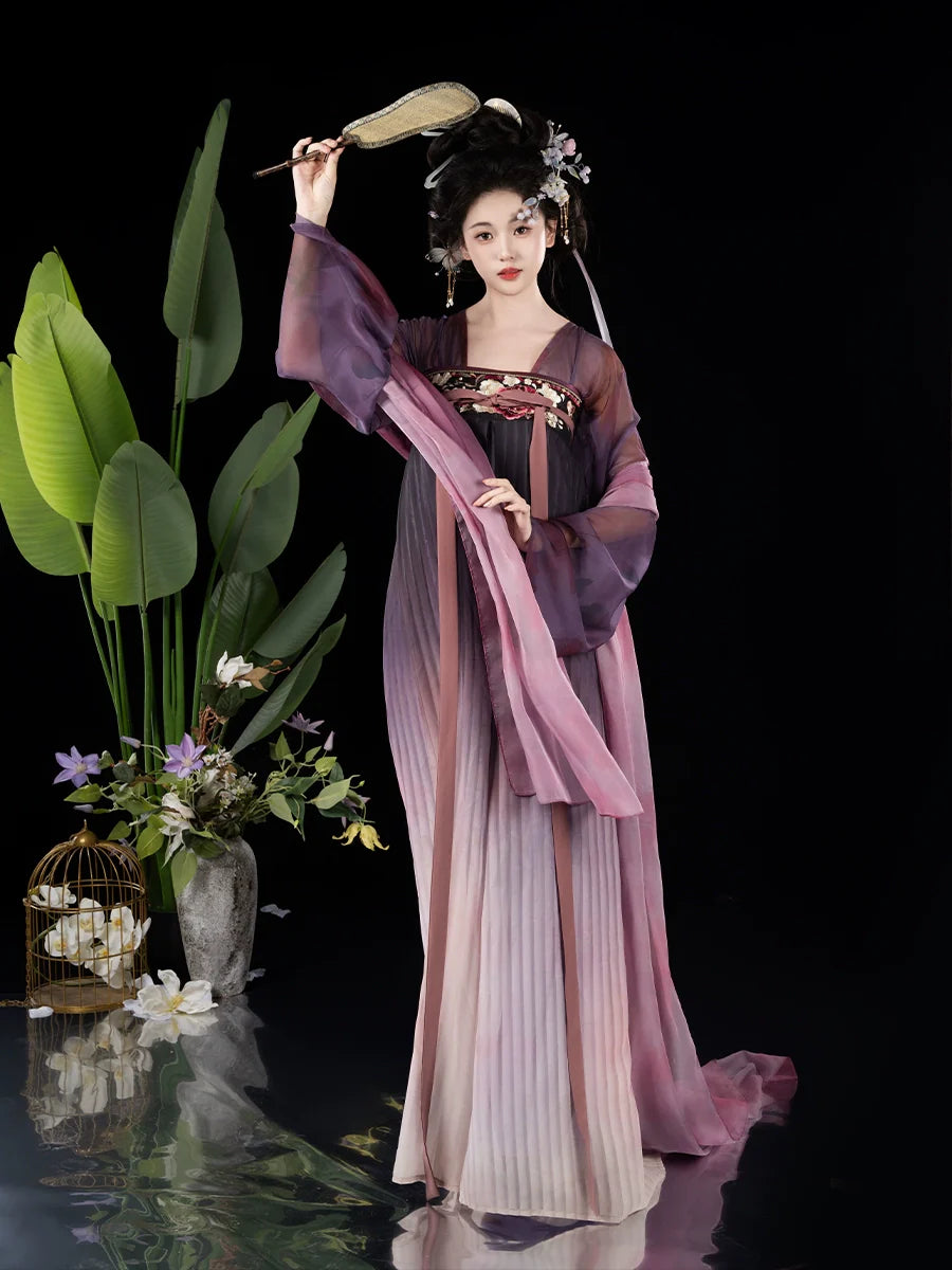 Lanting 兰亭 - Tang Dynasty Style Qixiong Ruqun