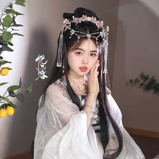 Hanfu Hair Accessories Set: Pond Fairy