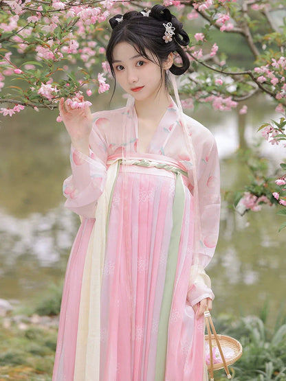 Peach Xiaoqi 桃小柒 - Tang Dynasty Style Qixiong Ruqun