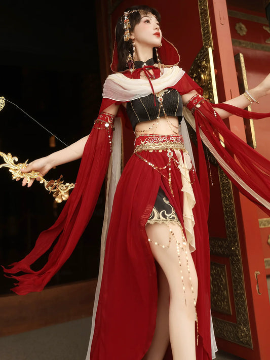 Desert Traveler - Dunhuang Fairies Feitian Tang Dynasty Costume (Preorder)