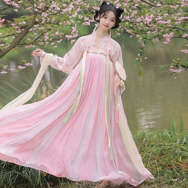 Peach Xiaoqi 桃小柒 - Tang Dynasty Style Qixiong Ruqun
