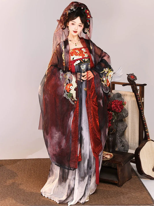 Moyunjian 墨云间 - Tang Dynasty Style Qixiong Ruqun