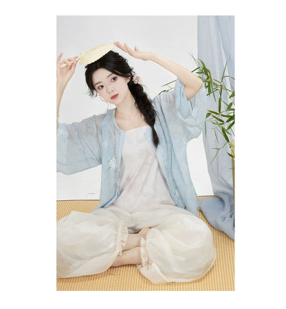 Ming Dynasty x Modern Hanfu: Sea Salt Crushed Ice 海盐碎冰 (Preorder)