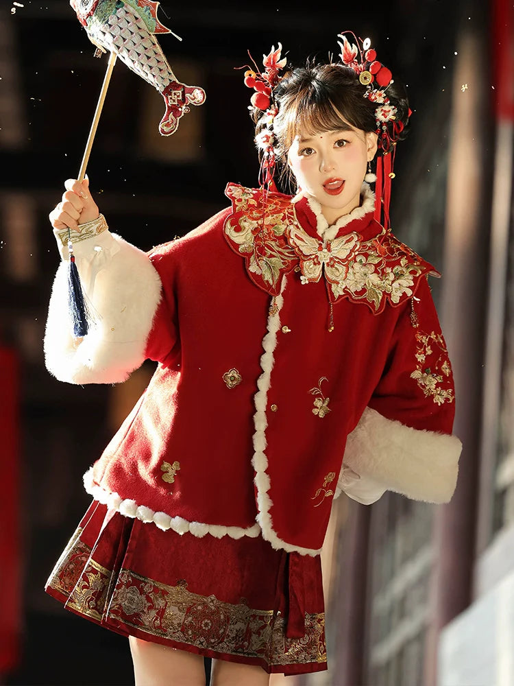 Ming Dynasty, Mamianqun, Modern Hanfu, Sparkle