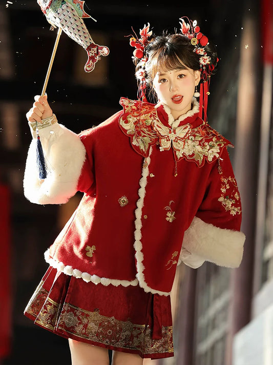 Ming Dynasty, Mamianqun, Modern Hanfu, Sparkle