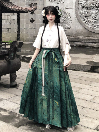 Galaxy 星河 - Plus Size Hanfu Ming Dynasty Mamianqun