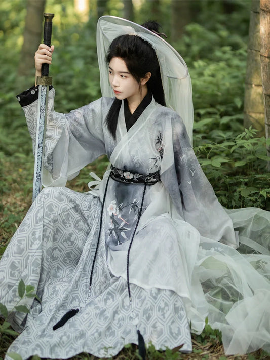 The Sword Spirit - Warring States and Han Dynasty Straight Hem Robe