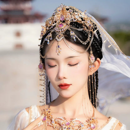 Hanfu Hair Accessories Set: Gala