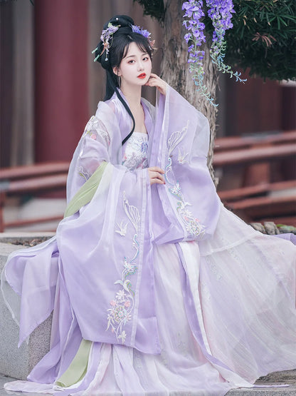 Little Grape 小葡萄 - Tang Dynasty Style Hanfu Dress Heziqun
