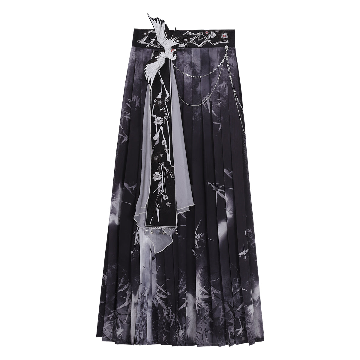 Crane Feather 鹤羽 - Dunhuang Inspired New Chinese Style Outfit