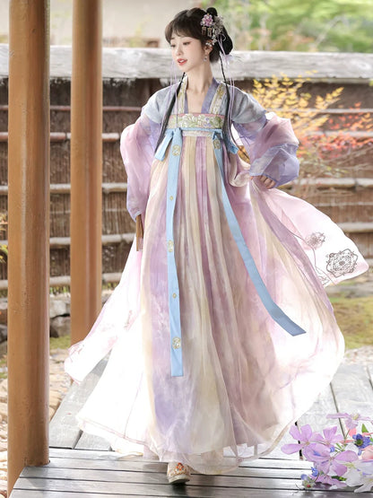 Moon Dyed 月染 - Tang Dynasty Style Qixiong Ruqun