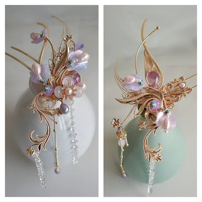 Hanfu Hair Accessories Set: Immortal Ziya