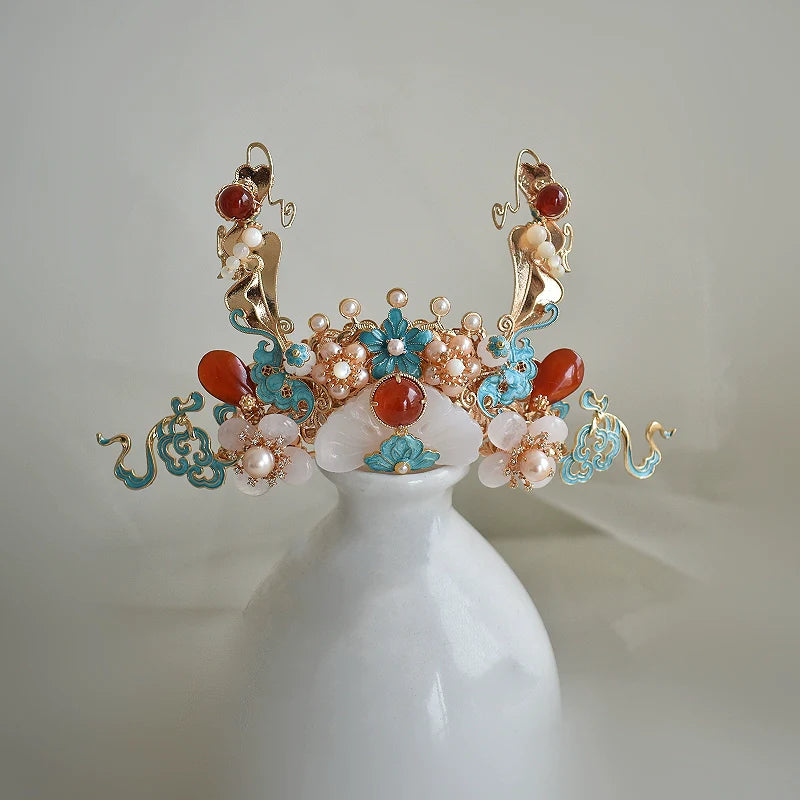 Hanfu Hair Accessories Set: Little Rabbit Fairy