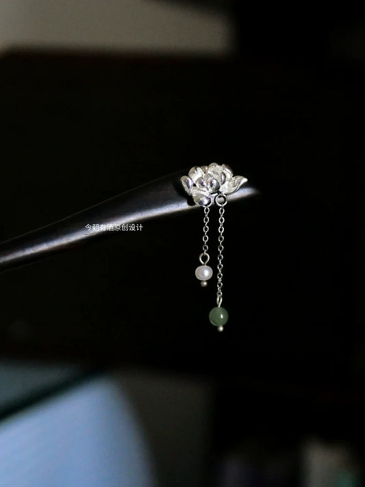 Hair Stick: Rain and Dew