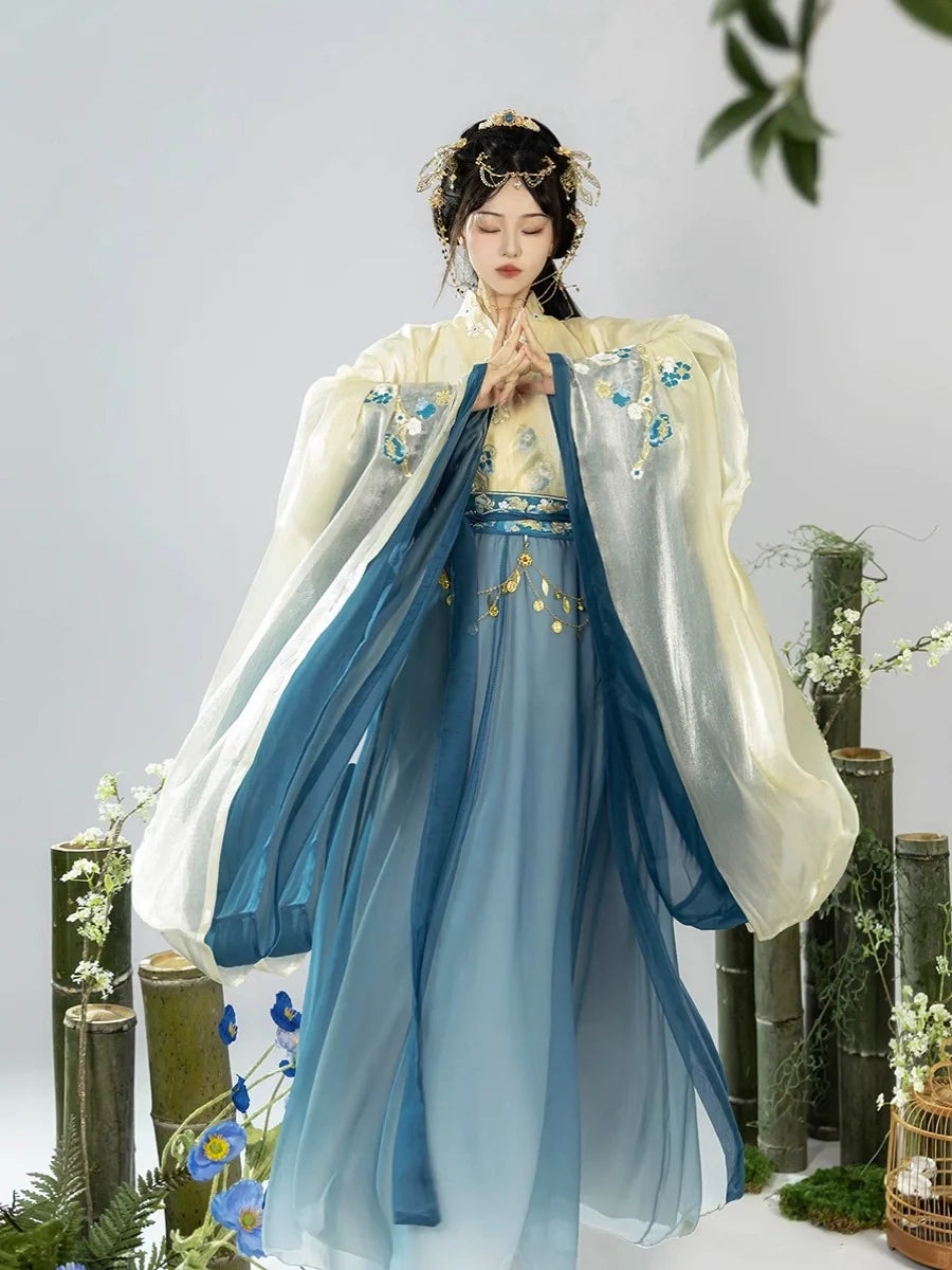 Merrine - Wei Jin Style Cross Cross Qiyao Ruqun