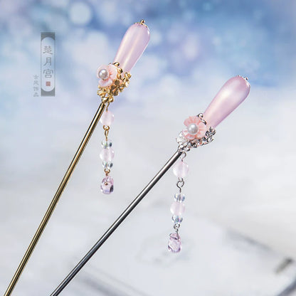 Long Tassels Hair Stick: Shine