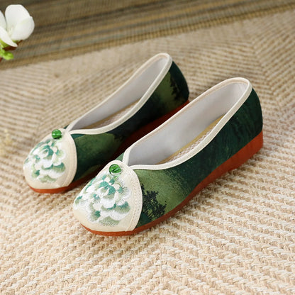 Gabriella - Embroidered Cheongsam Shoes