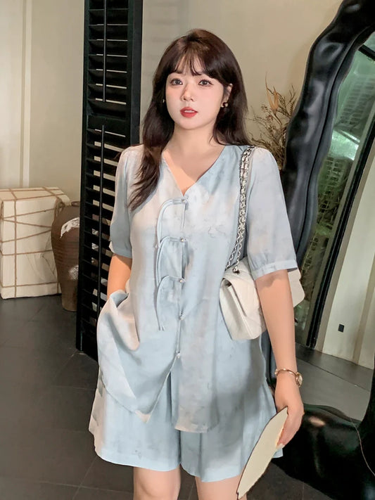 Elle - New Chinese Style Cheongsam Matching Set
