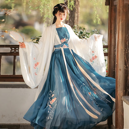 Hanjiao 含娇 - Song Dynasty Style Qiyao Ruqun Hanfu