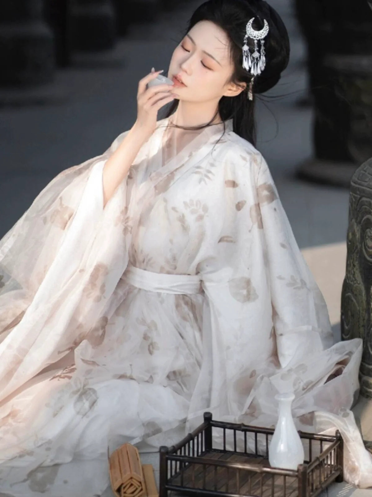 Zhiqiu - Wei Jin Xianxia Style Chinese Costume