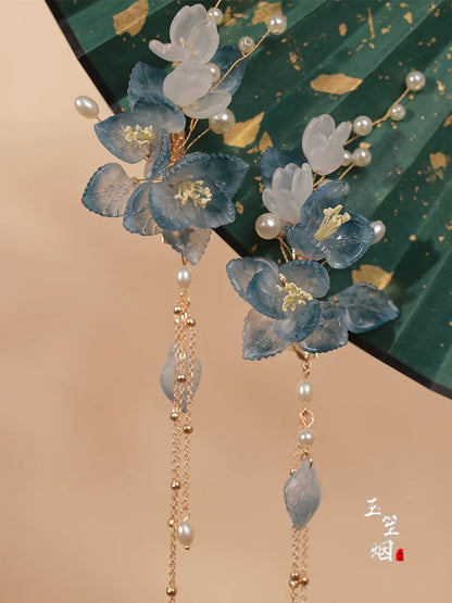 Hair Clips: Rain