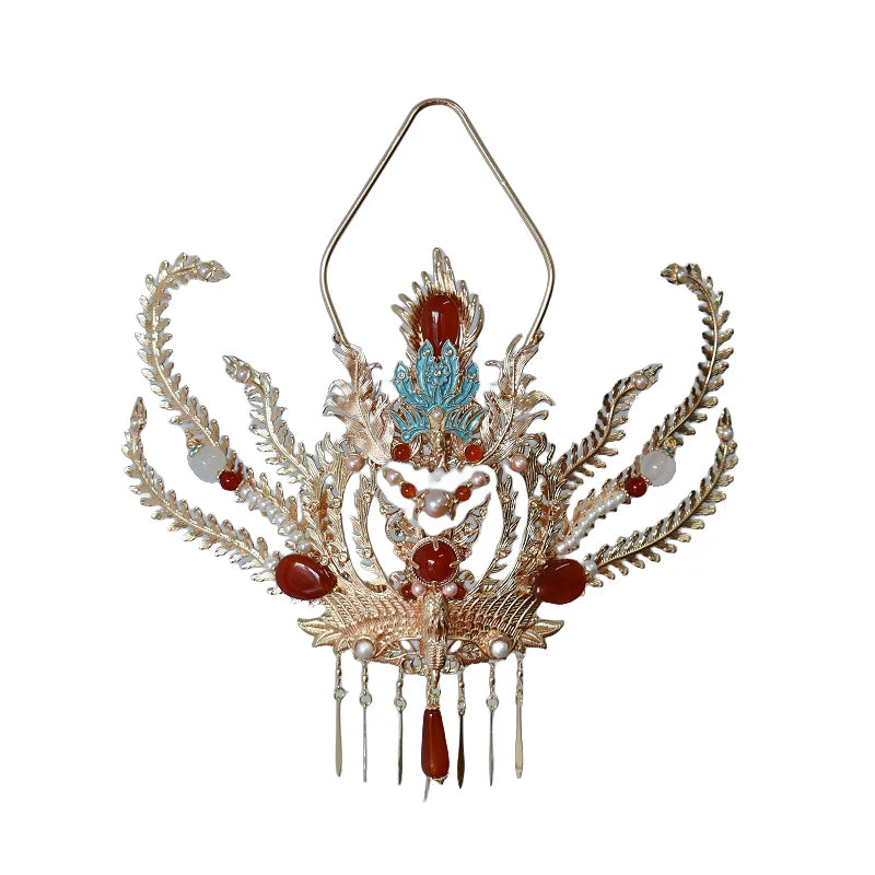 Chinese Wedding Hair Accessories: Ancient Wind Goddess