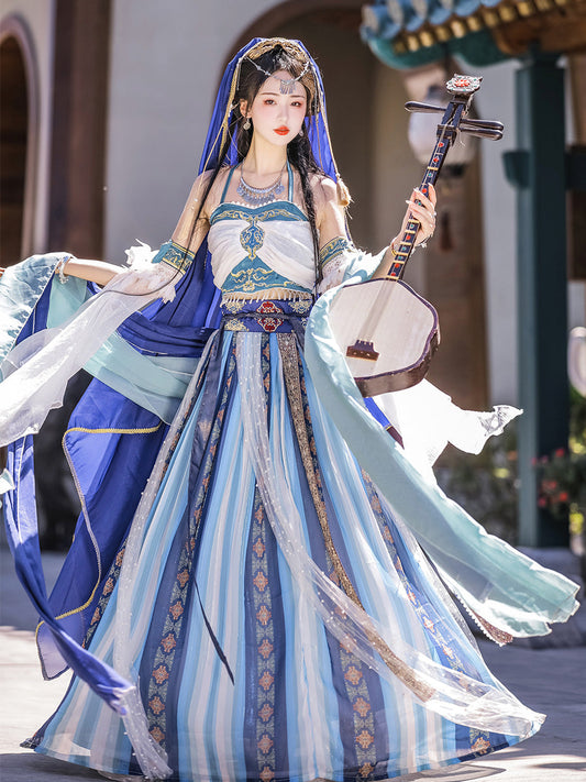 Princess Tianzhu 天竺公主 - Dunhuang Goddess Feitian Tang Dynasty Costume