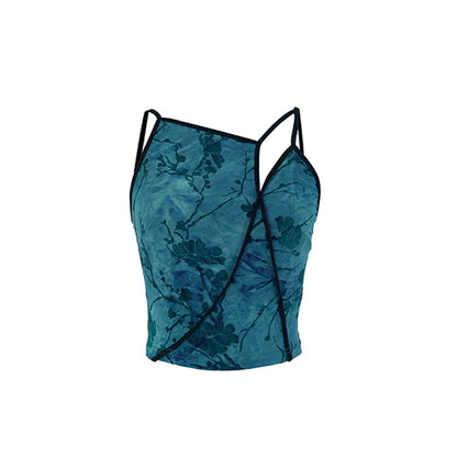 New Chinese Style Tie-dye Camisole