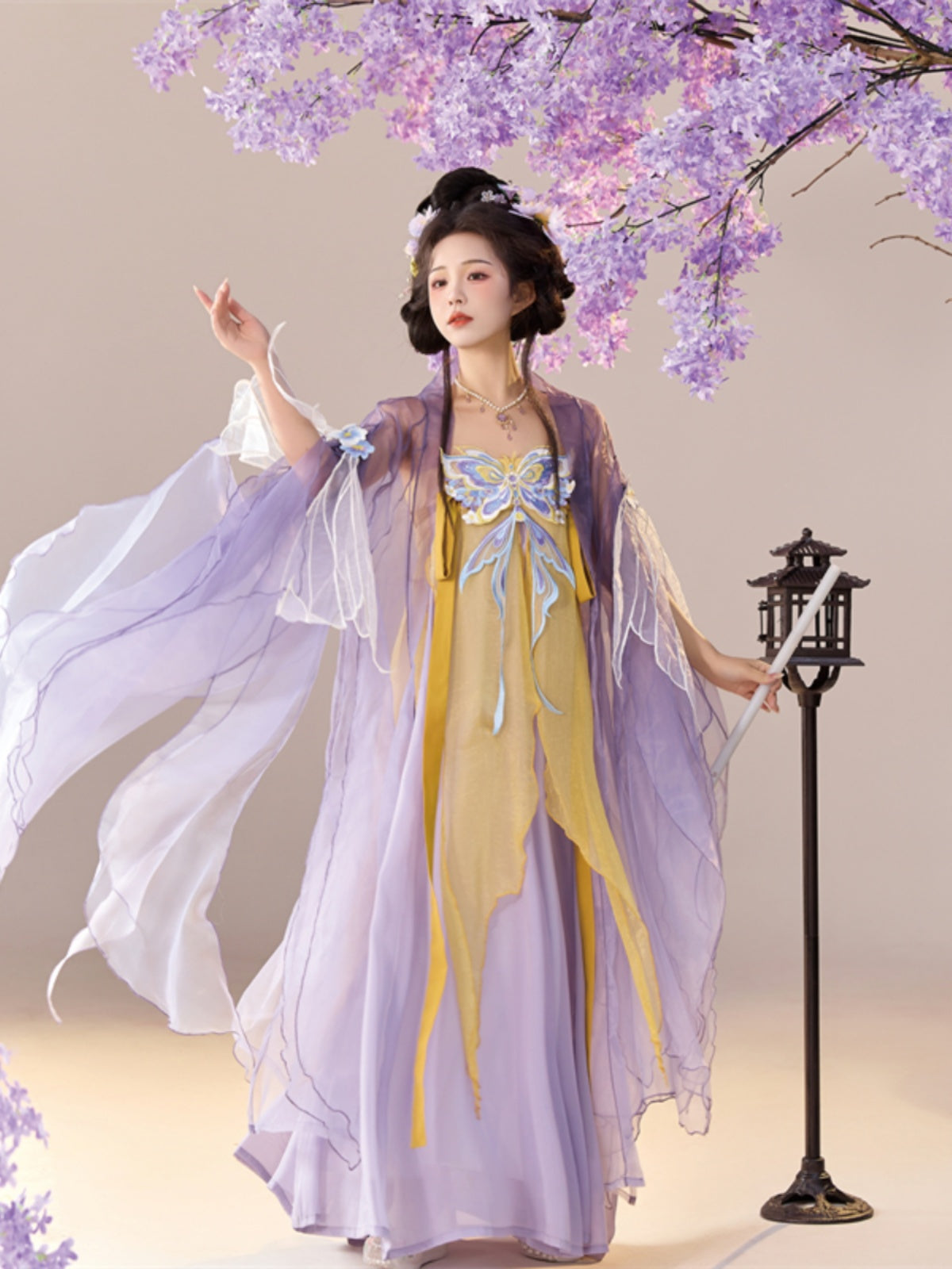 Drunken Dream Butterfly 醉梦蝶 - Tang Dynasty Style Qixiong Ruqun