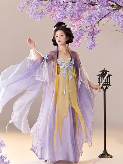 Drunken Dream Butterfly 醉梦蝶 - Tang Dynasty Style Qixiong Ruqun