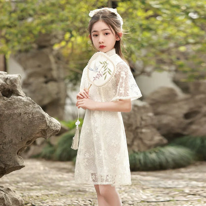Clara - New Chinese Style Cheongsam for Girls