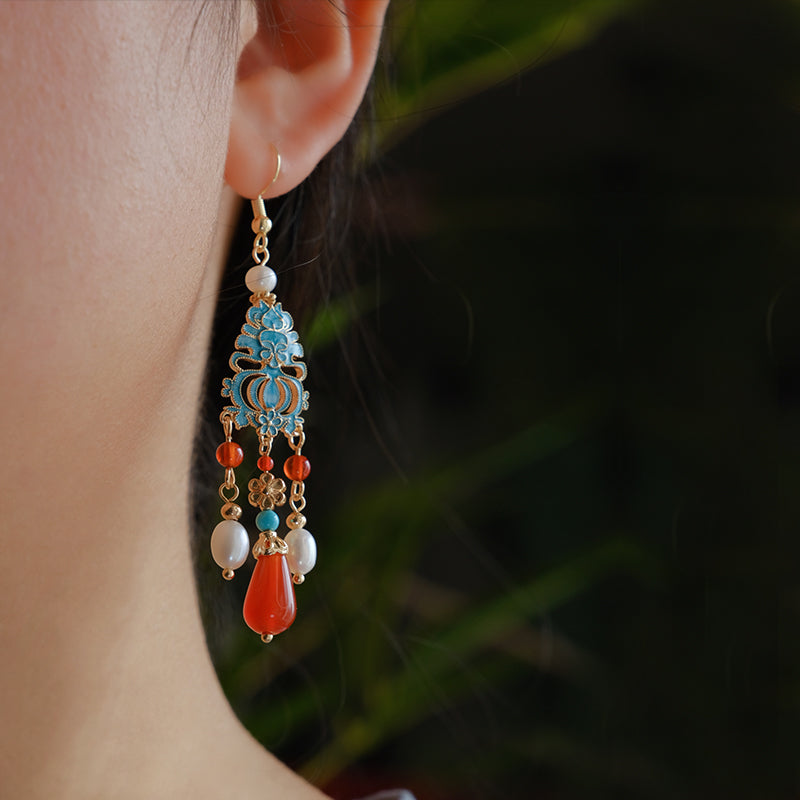 Qing Palace Chinese Style Earrings