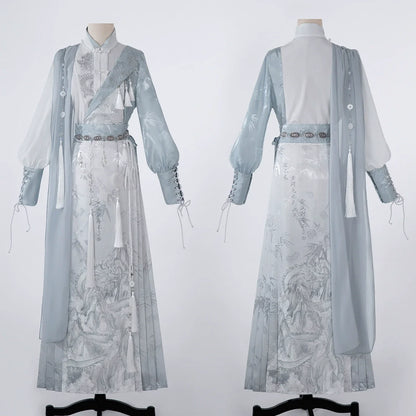 Ming Dynasty Modern Hanfu, New Chinese Style, Mamianqun, Lingyun 凌云
