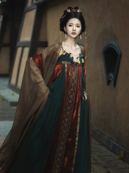 Myth 琉璃 - Tang Dynasty Style Modern Qixiong Ruqun