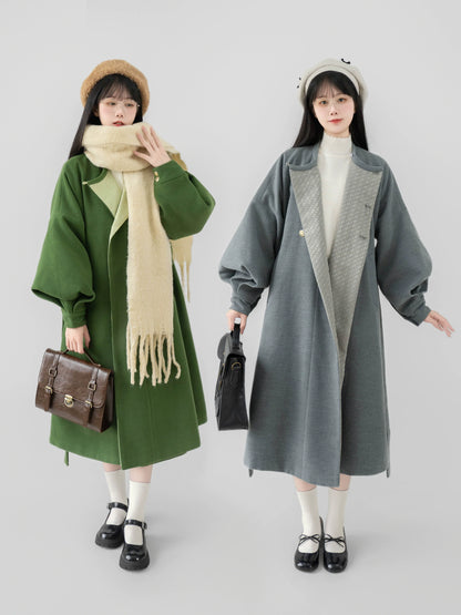 Lyric Poetry 抒情诗 - Modern Hanfu Robe, Woolen Coat