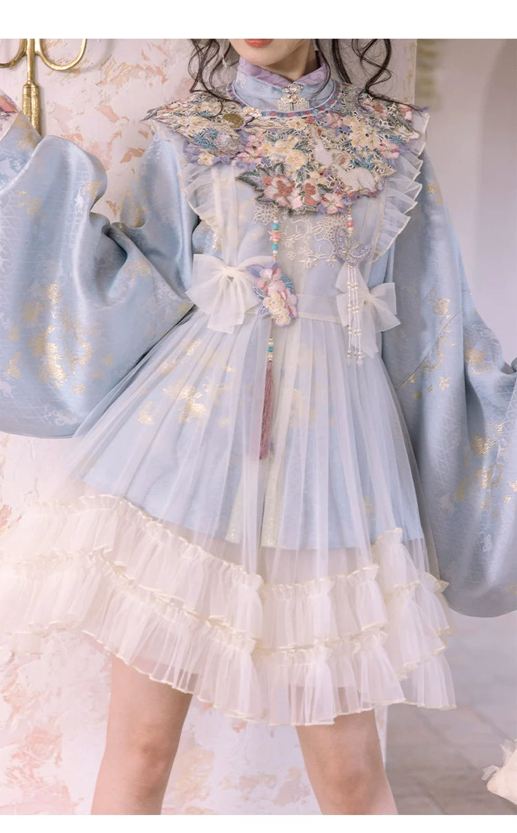 Ming Dynasty Modern Hanfu, Moon Rabbit Doll House 月兔娃娃屋 (Preorder)