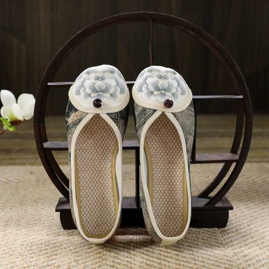 Gabriella - Embroidered Cheongsam Shoes