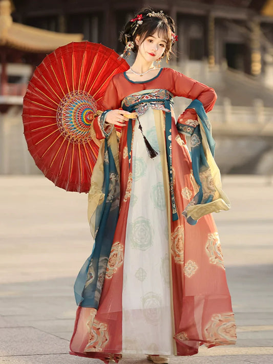 Baozhu 宝珠 - Tang Dynasty Style Qixiong Ruqun