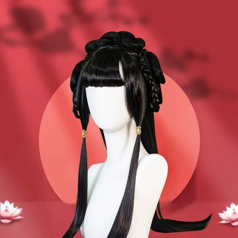 Soaring Wind - Chinese Style Hair Wig for Hanfu