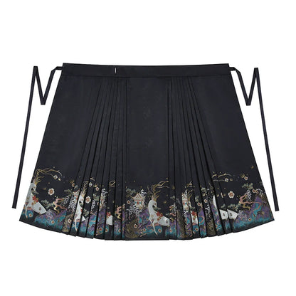 Ming Dynasty Modern Hanfu and Mamianqun, Xianlu Shadow 仙麓影