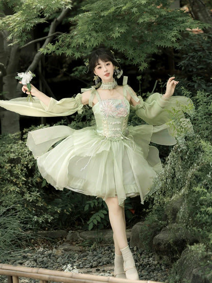 Qi Lolita Dress, Dew 清华露