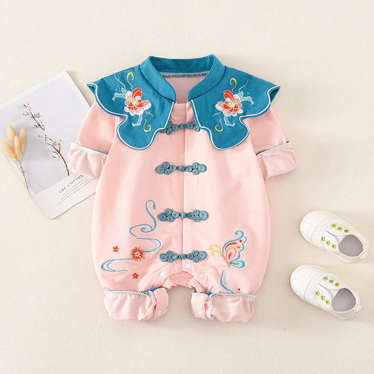 Princess Ming - Hanfu Style Baby Onesies for Girls