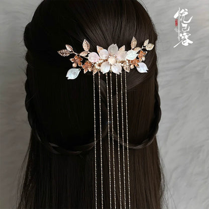Back Hair Pin: Whispering Shadow